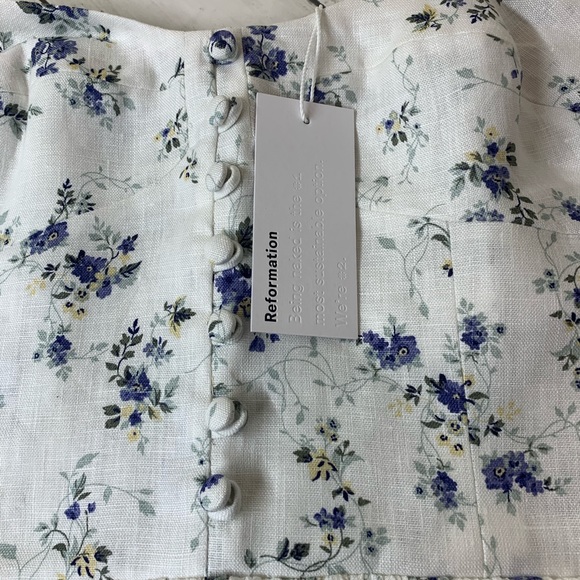 Dakota top Madeline tube top strapless reformation - Picture 4 of 9